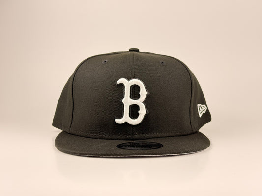 Boston Red Sox MLB New Era Cap 9FIFTY Snapback Hat Black