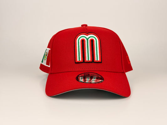 Mexico World Baseball Classic New Era Cap 9FORTY A-Frame Snapback Hat