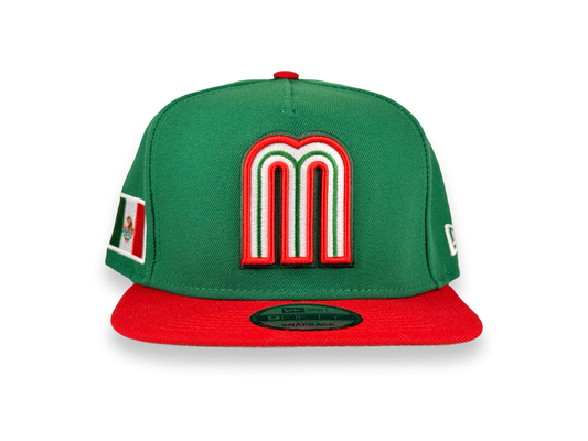 Mexico 2026 World Baseball Classic New Era Cap 9FIFTY A-Frame Snapback Hat