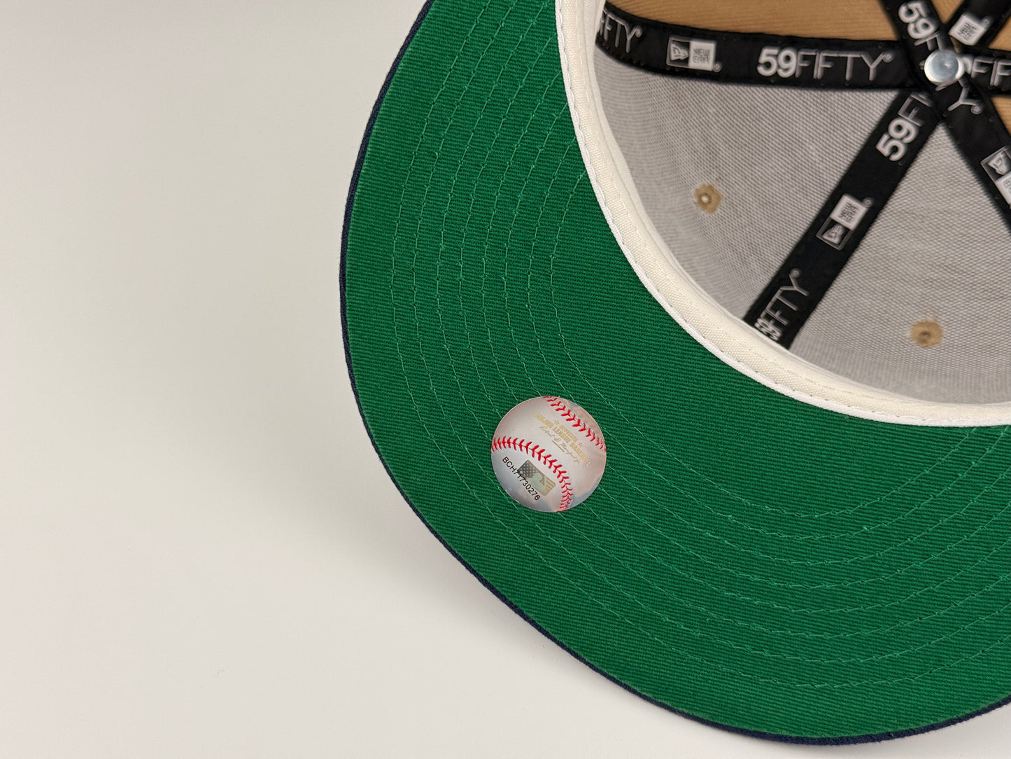 San Diego Padres New Era Cap 59FIFTY Fitted Hat 2004 MLB Logo 40th Anniversary Side Patch