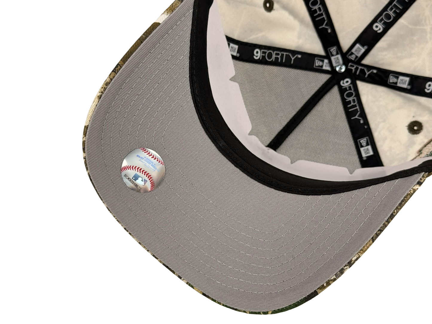 Arizona Diamondbacks MLB New Era Cap 9FORTY A-Frame Snapback Hat Real Tree Camo 1998 Inaugural Season Side Patch
