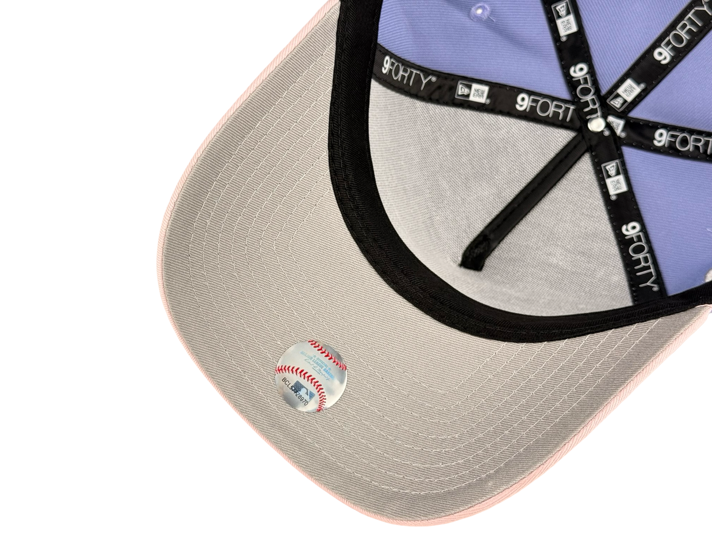 Los Angeles Dodgers Lavender MLB New Era Cap 9FORTY A-Frame Snapback Hat