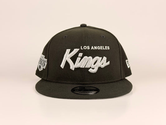 Los Angeles Kings NHL Hockey New Era Cap 9FIFTY Snapback Hat Black