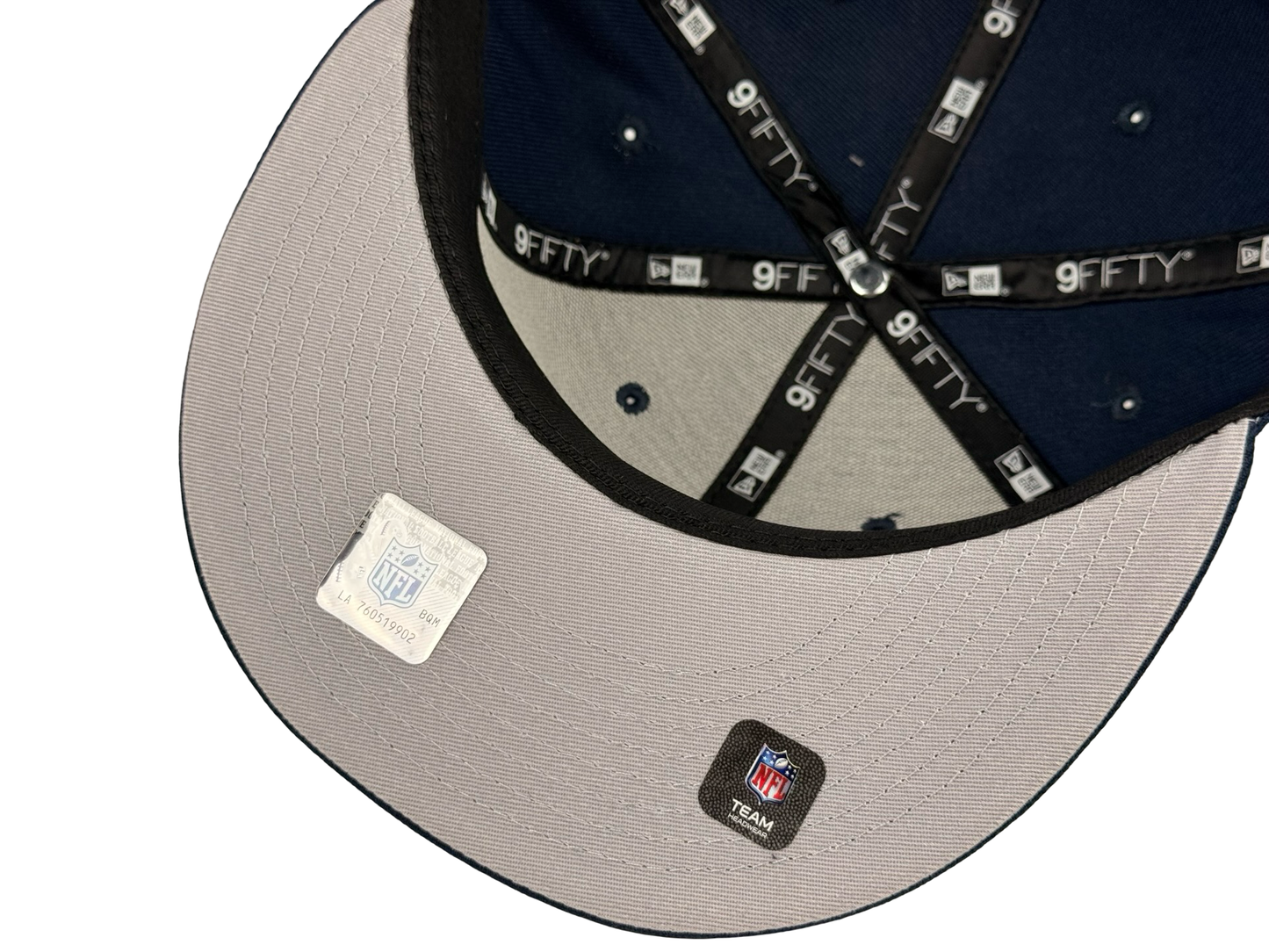 Denver Broncos NFL New Era Cap 9FIFTY Snapback Hat Navy Blue