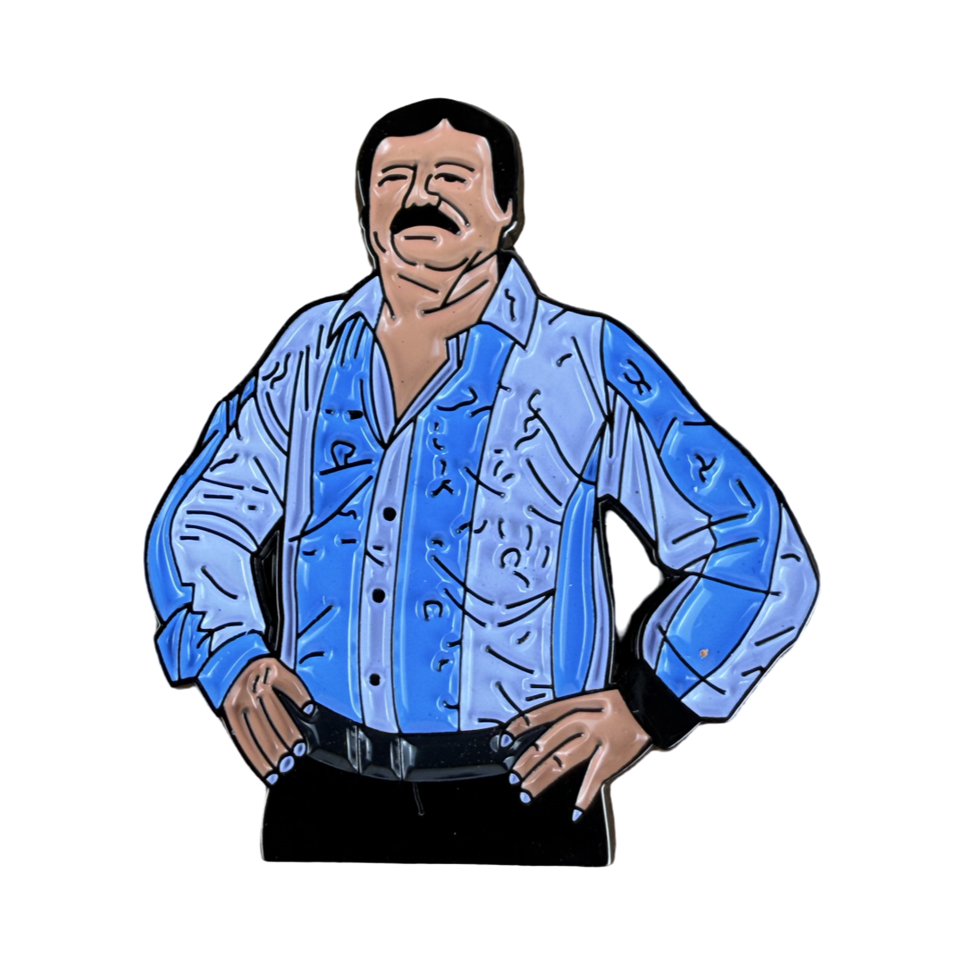 Joaquín “El Chapo” Guzmán Hat Pin