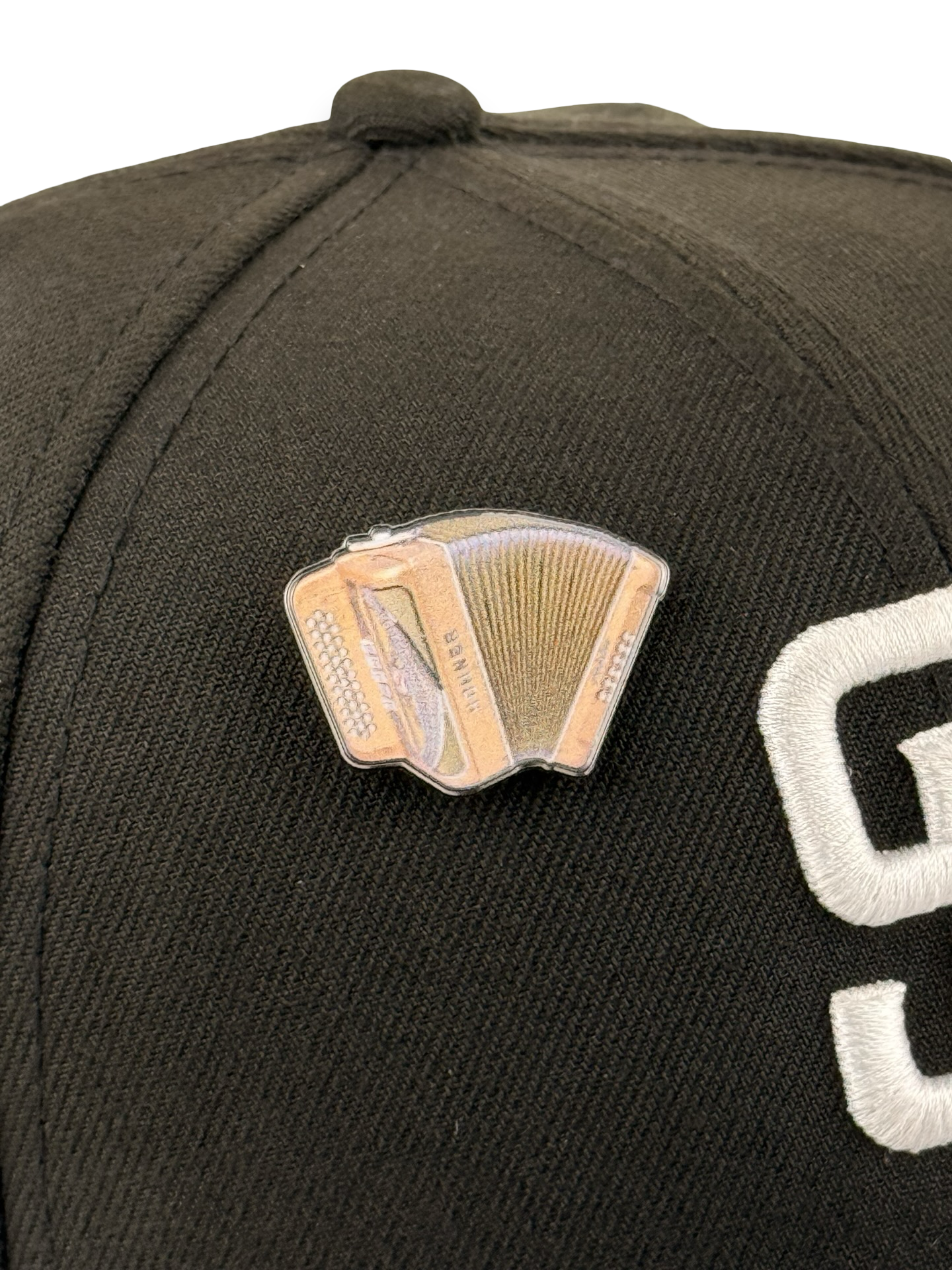 Accordion Hat Pin