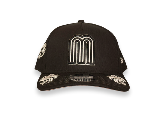 Mexico Script WBC New Era Cap 9FORTY M-Crown Snapback Hat