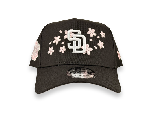 San Diego Padres Cherry Blossom MLB New Era Cap 9FORTY A-Frame Snapback Hat