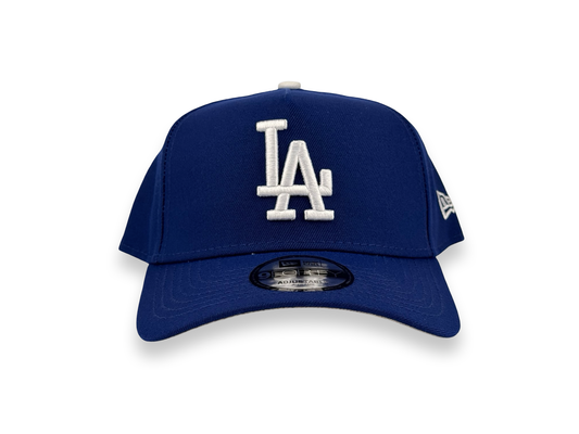 Los Angeles Dodgers MLB New Era Cap 9FORTY A-Frame Snapback Hat Blue