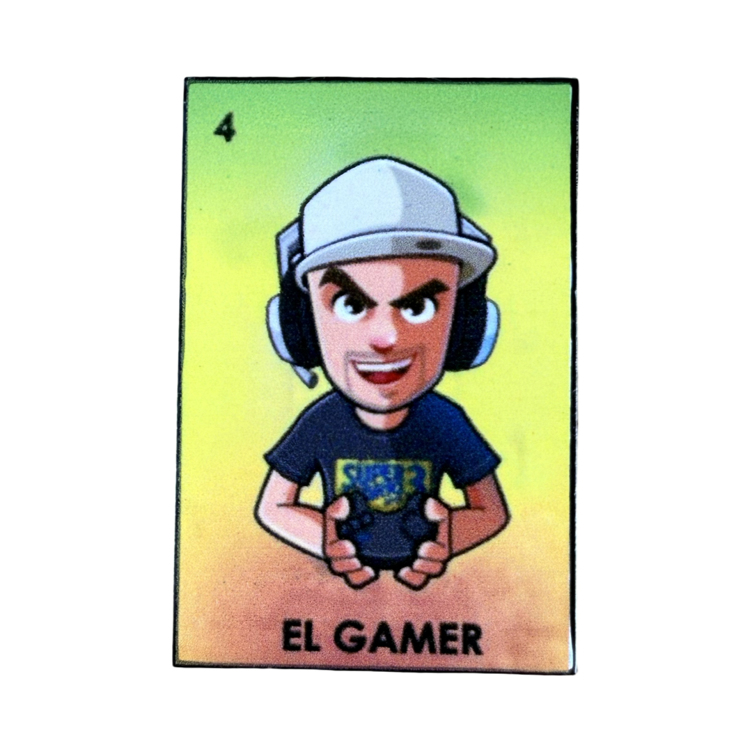 La Loteria “El Gamer” Hat Pin