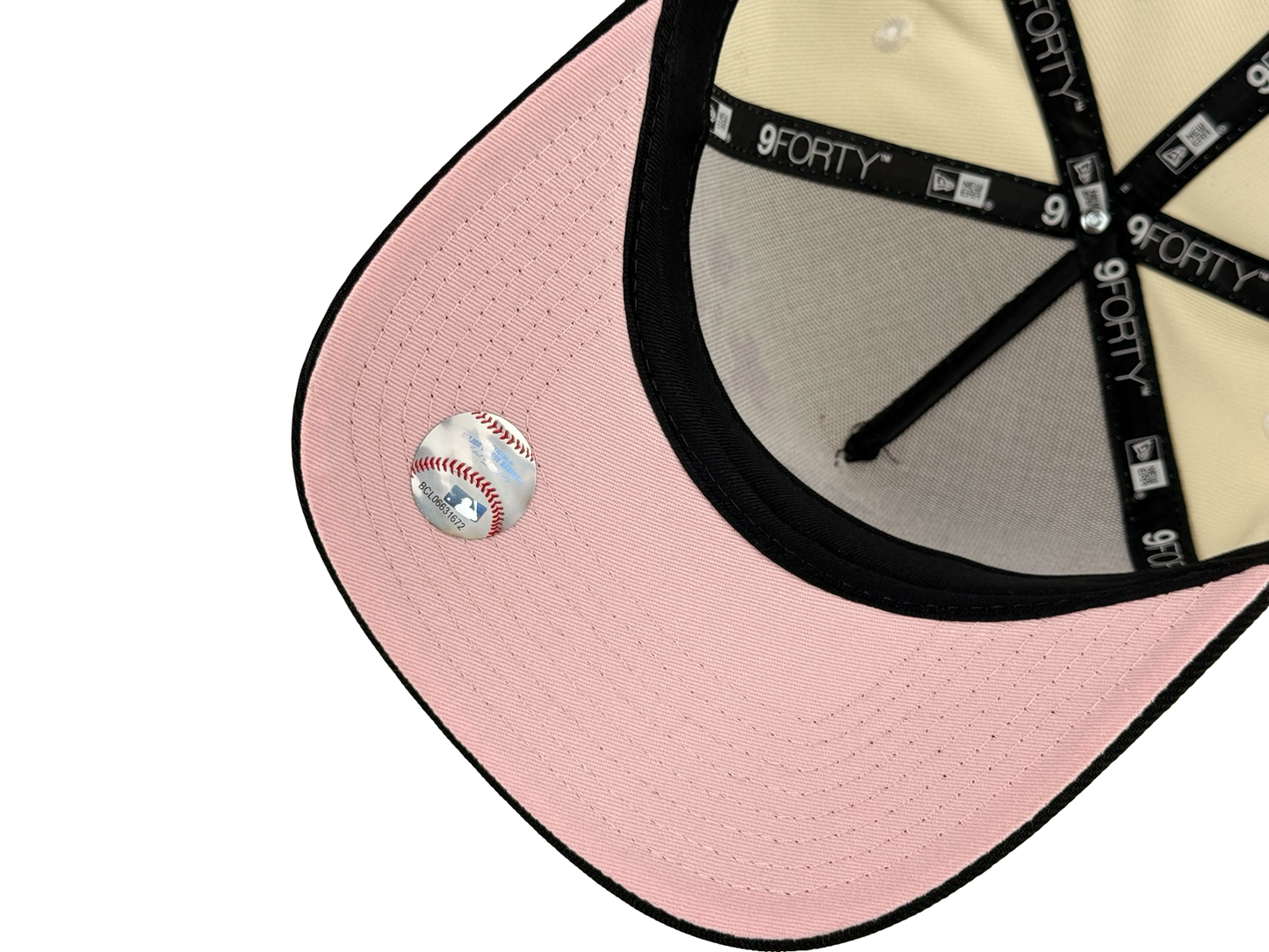 Los Angeles Dodgers Cherry Blossom MLB New Era Cap 9FORTY A-Frame Snapback Hat
