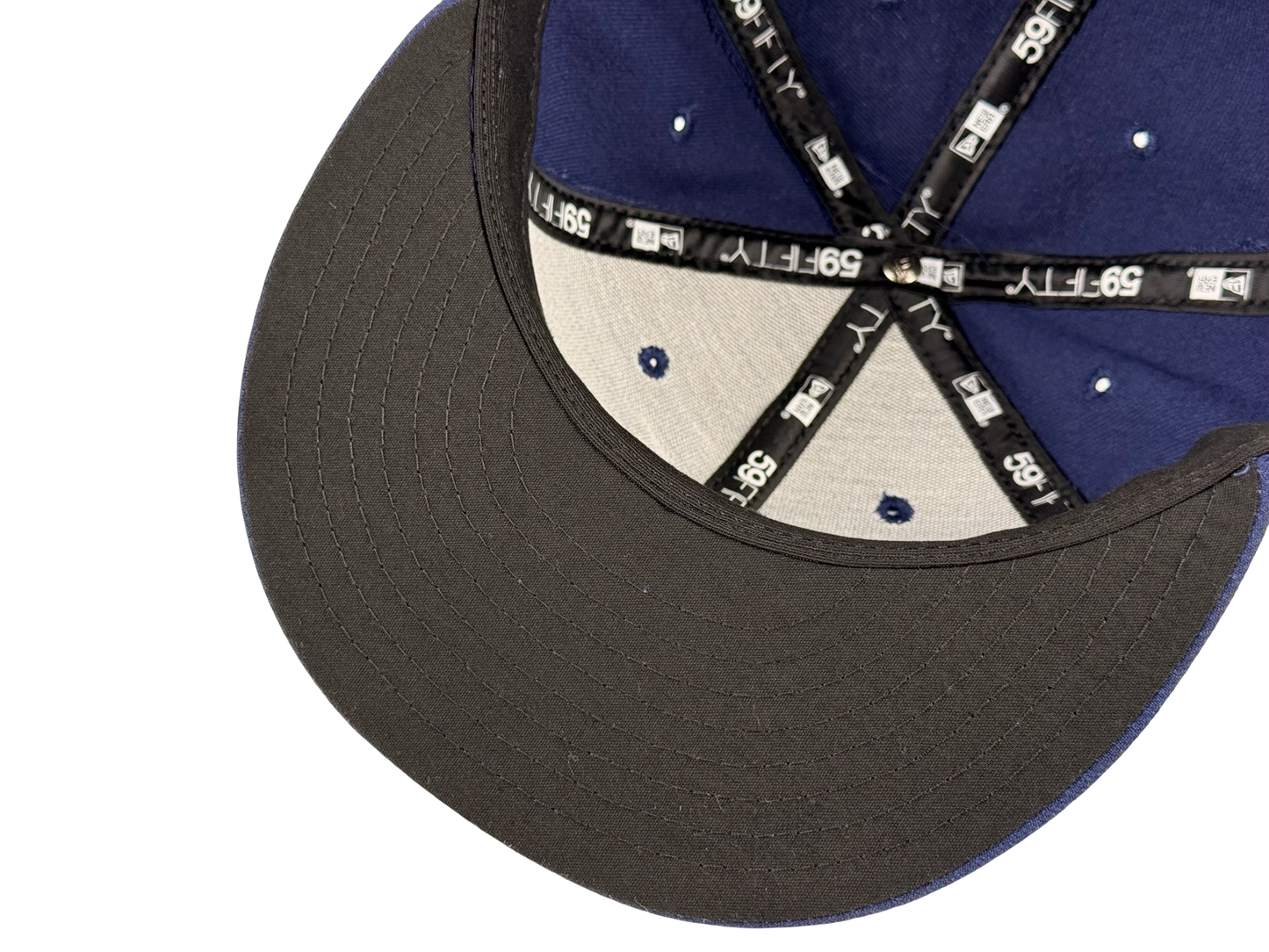 Milwaukee Brewers New Era Cap 59FIFTY Fitted Hat Navy Blue