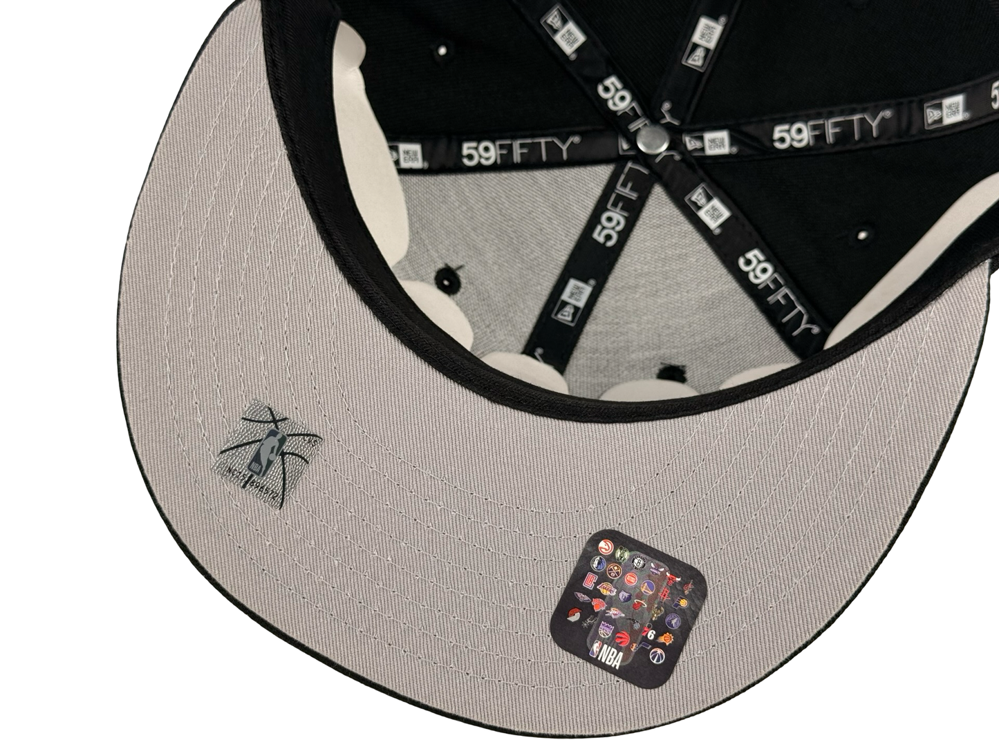 Miami Heat NBA New Era Cap 59FIFTY Fitted Hat Black