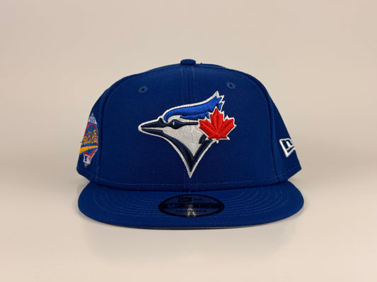Toronto Blue Jays MLB New Era Cap 9FIFTY Snapback Hat Royal Blue 1993 World Series Side Patch