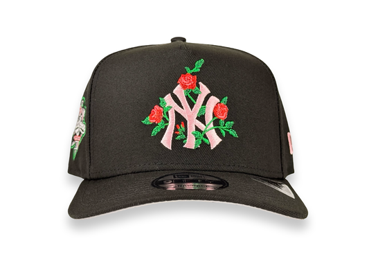 New York Yankees Roses MLB New Era Cap 9FIFTY A-Frame Snapback Hat