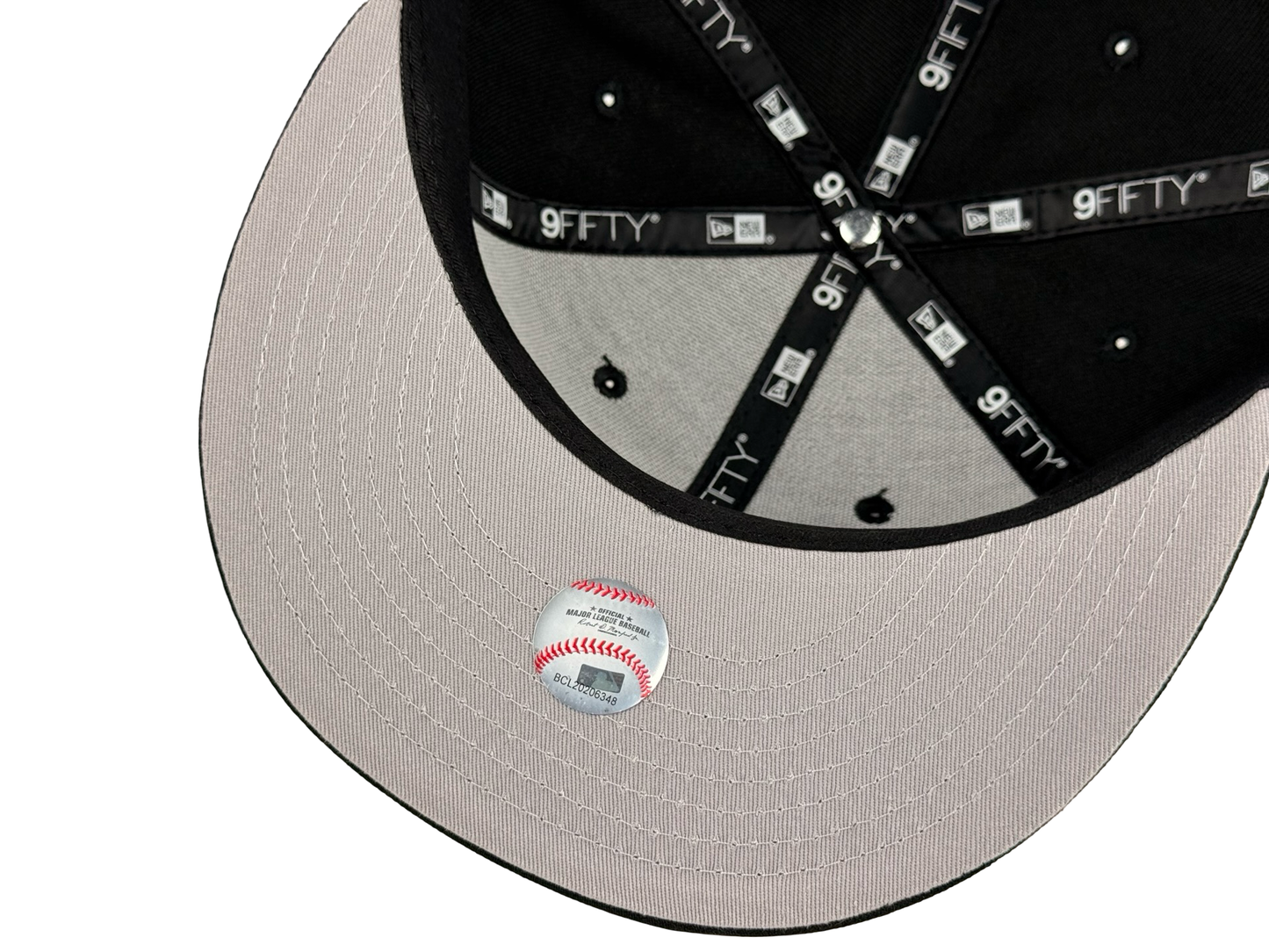 San Diego Padres Old English Script MLB New Era Cap 9FIFTY Snapback Hat Black