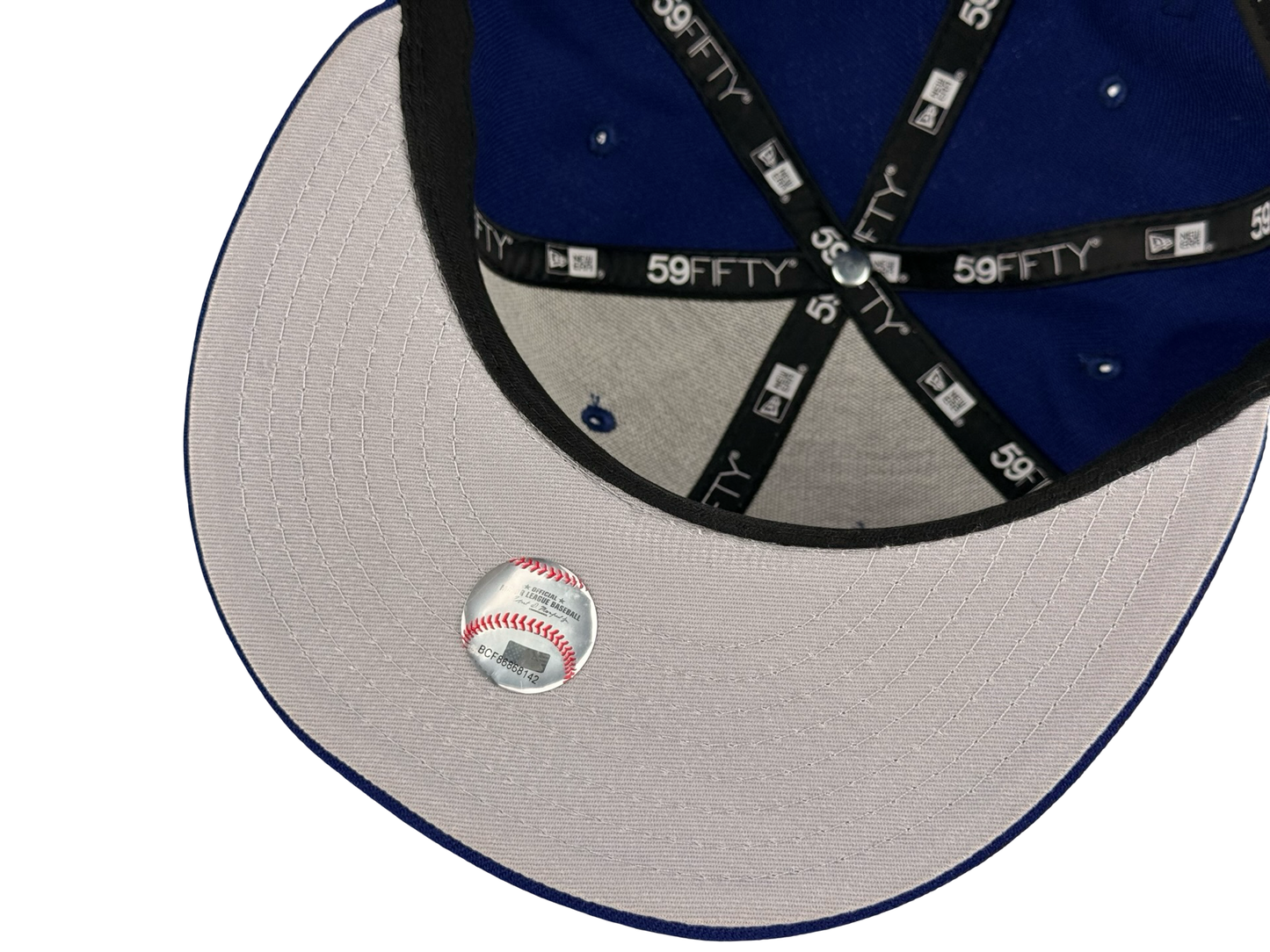 Los Angeles Dodgers Script MLB New Era Cap 59FIFTY Fitted Hat