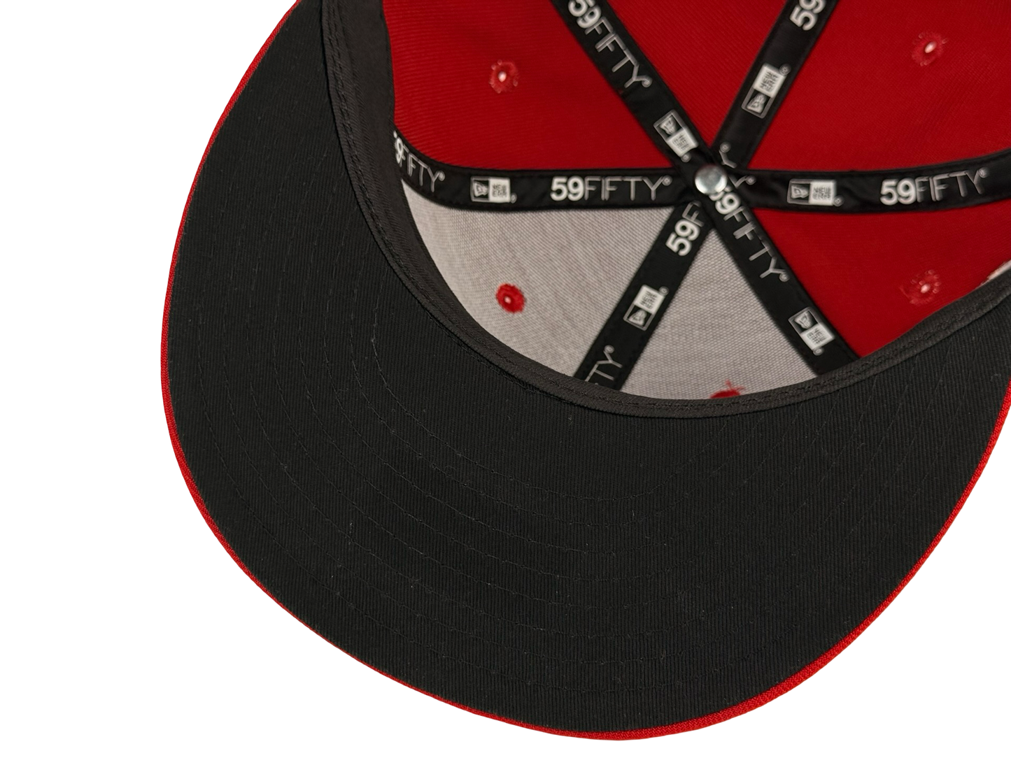 Diablos Rojos del Mexico LMB New Era Cap 59FIFTY Fitted Hat