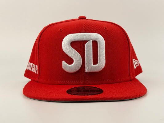 San Diego FC MLS New Era Cap 9FIFTY Snapback Hat Red