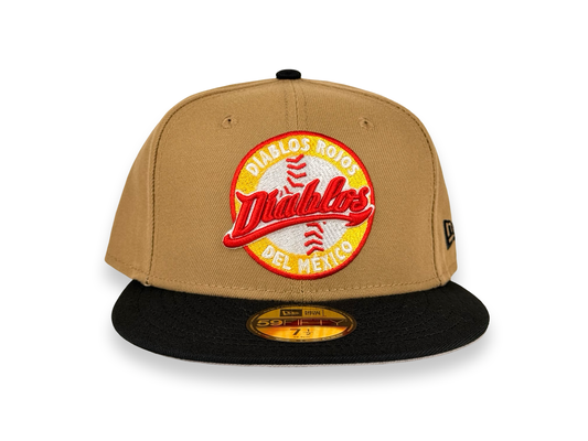 Diablos Rojos del Mexico LMB New Era Cap 59FIFTY Fitted Hat