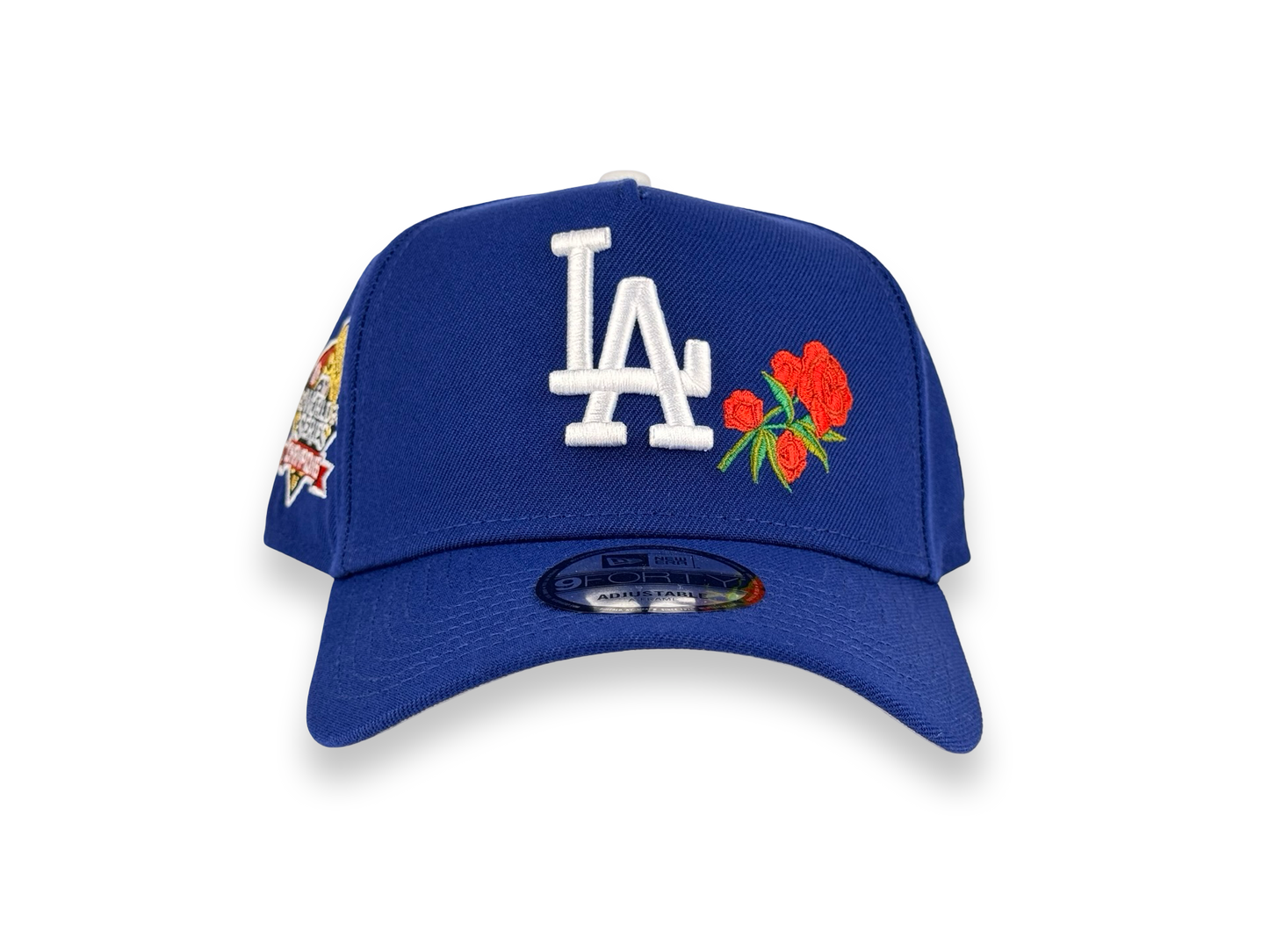Los Angeles Dodgers Rose MLB New Era Cap 9FORTY A-Frame Snapback Hat