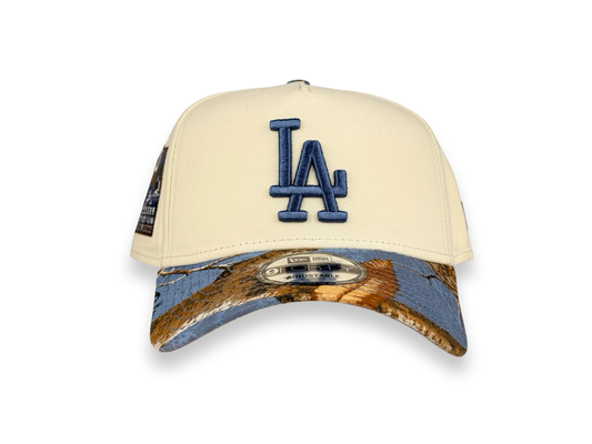 Los Angeles Dodgers Real Tree MLB New Era Cap 9FORTY A-Frame Snapback Hat