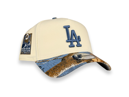 Los Angeles Dodgers Real Tree MLB New Era Cap 9FORTY A-Frame Snapback Hat