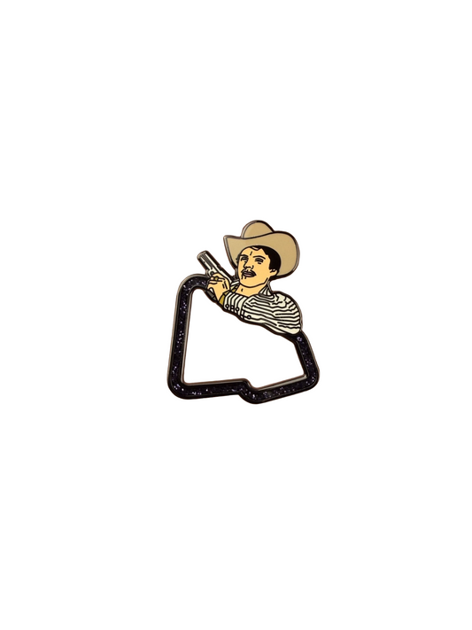 Chalino Sanchez New Era Cap Flag Hat Pin