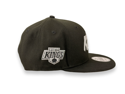 Los Angeles Kings NHL Hockey New Era Cap 9FIFTY Snapback Hat Black