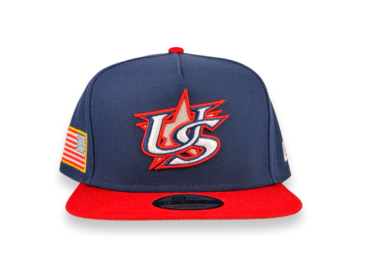 Team USA 2026 World Baseball Classic New Era Cap 9FIFTY A-Frame Snapback Hat