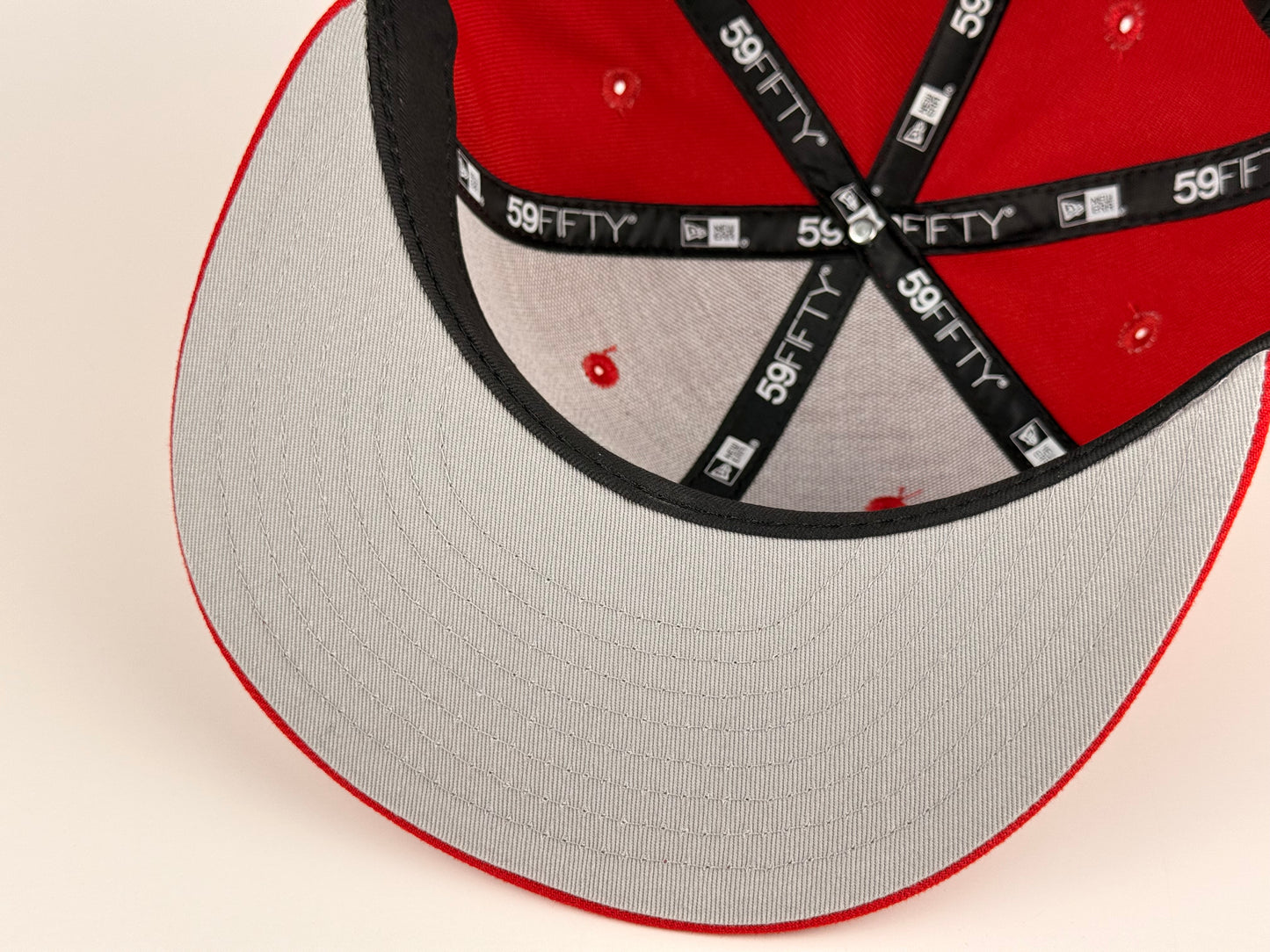 Diablos Rojos del Mexico LMB New Era Cap 59FIFTY Fitted Hat