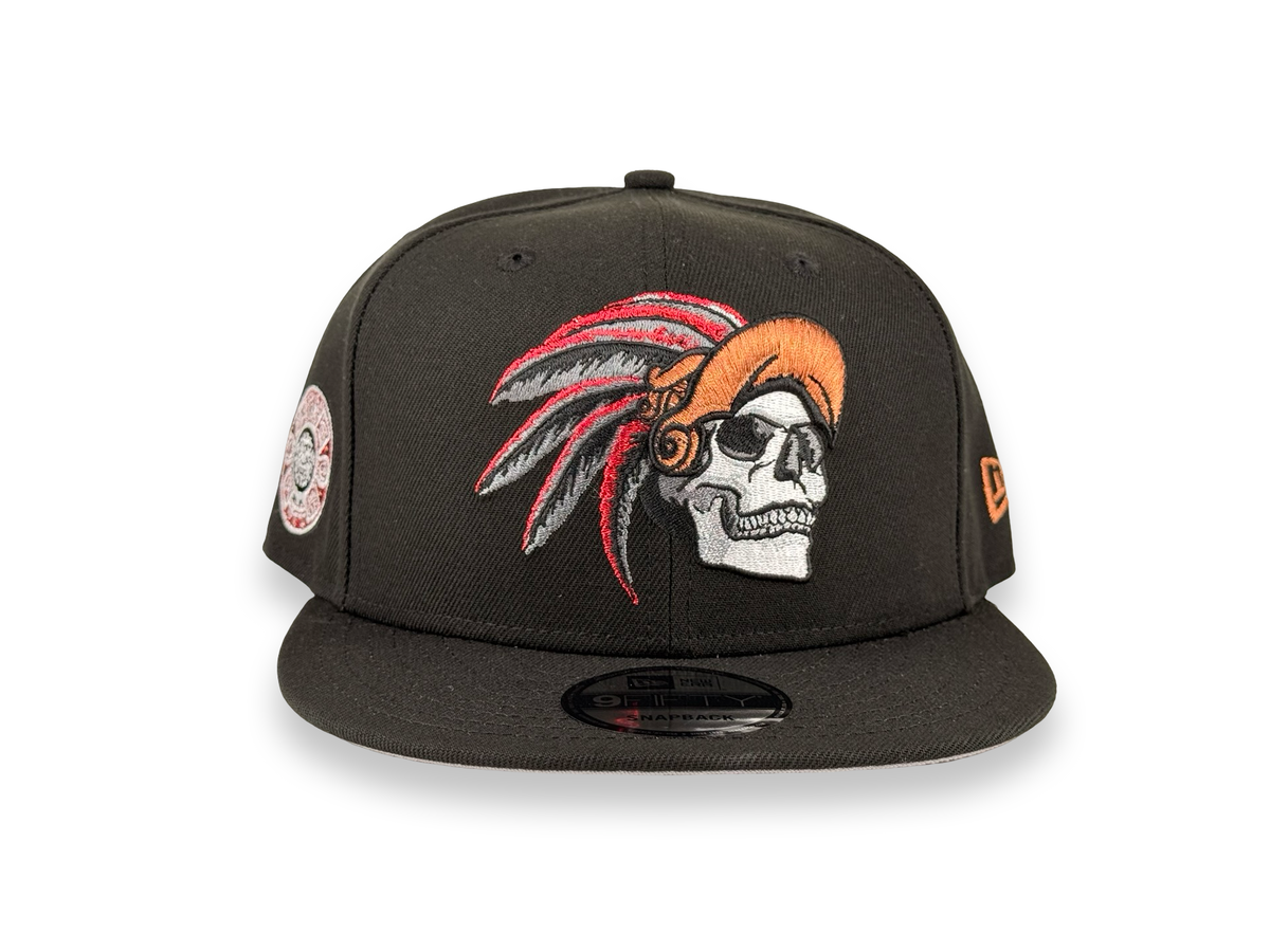 Mexico Red Skull New Era Cap 9FIFTY Snapback Hat