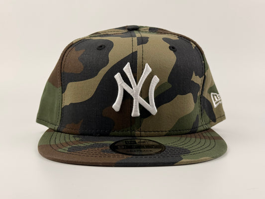 New York Yankees New Era Cap 9FIFTY Snapback Hat Full Camo
