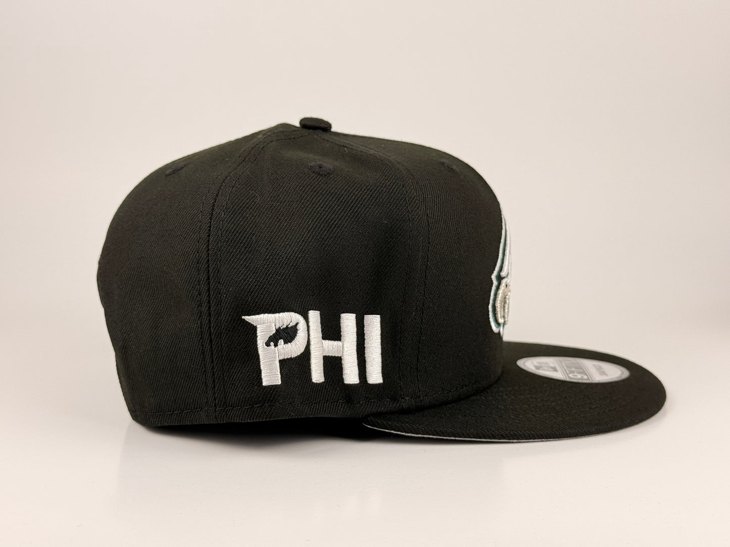 Philadelphia Eagles NFL New Era Cap 9FIFTY Snapback Hat Black