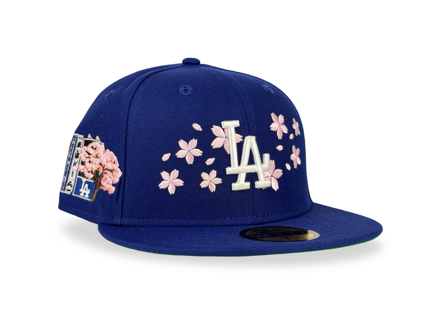Los Angeles Dodgers Japanese Blossom MLB New Era Cap 59FIFTY Fitted Hat