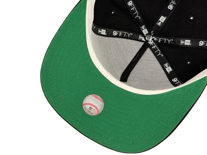 San Diego Padres MLB New Era Cap 9FIFTY A-Frame Snapback Hat Black