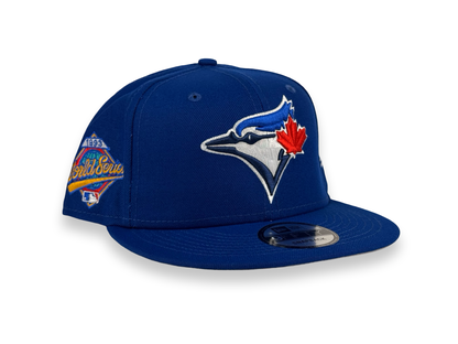 Toronto Blue Jays MLB New Era Cap 9FIFTY Snapback Hat Royal Blue 1993 World Series Side Patch