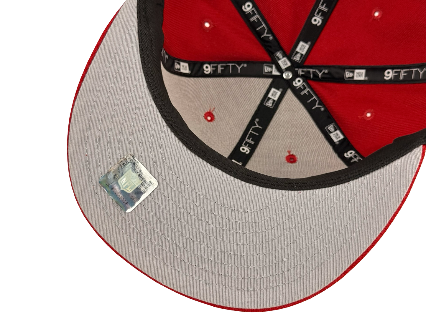 Tampa Bay Buccaneers NFL New Era Cap 9FIFTY Snapback Hat Red