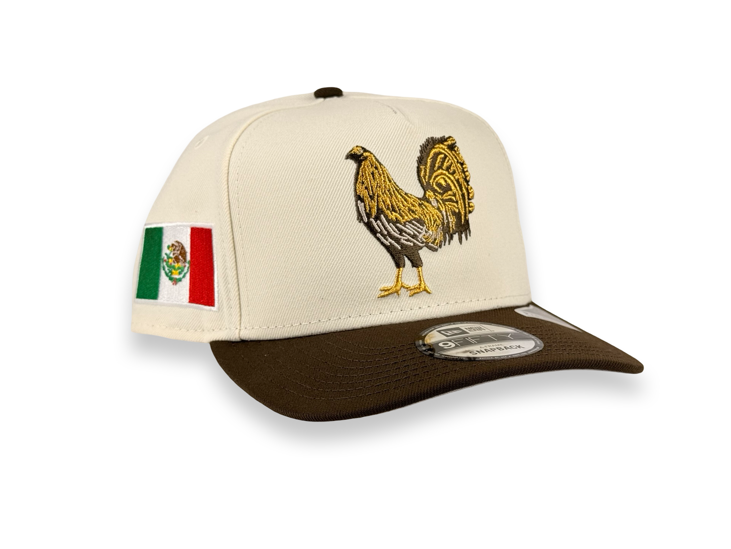 El Gallo De Oro Mexico New Era Cap 9FIFTY A-Frame Snapback Hat