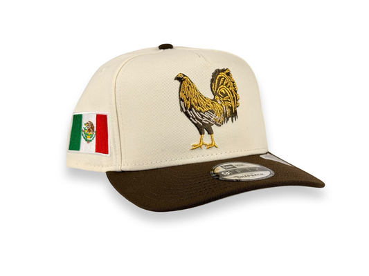 El Gallo De Oro Mexico New Era Cap 9FIFTY A-Frame Snapback Hat