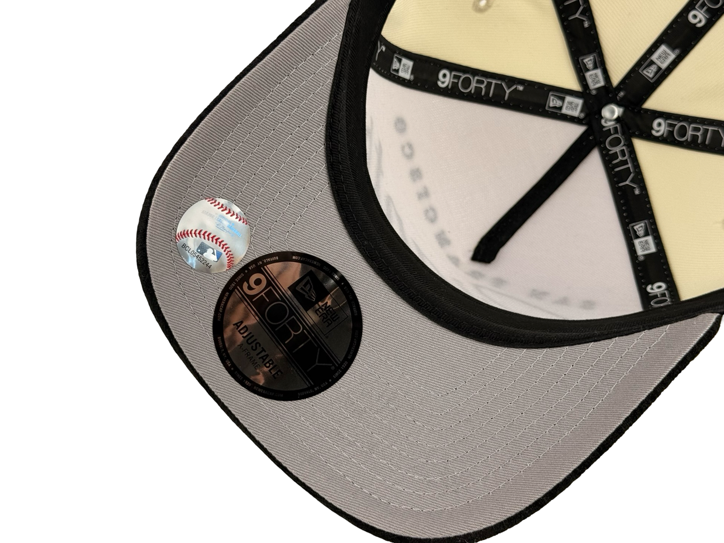 San Francisco Giants Script MLB New Era Cap 9FORTY A-Frame Snapback Hat