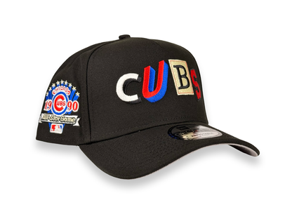 Chicago Cubs MLB New Era Cap 9FORTY A-Frame Snapback Hat