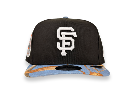 San Francisco Giants MLB New Era Cap 9FIFTY A-Frame Snapback Pre-Curved Visor