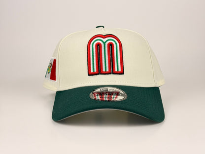 Mexico World Baseball Classic New Era Cap 9FORTY A-Frame Snapback Hat