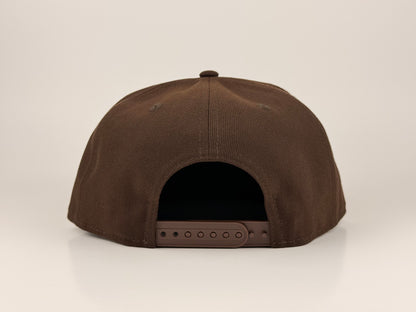 San Diego Padres Script MLB New Era Cap 9FIFTY Snapback Hat Brown