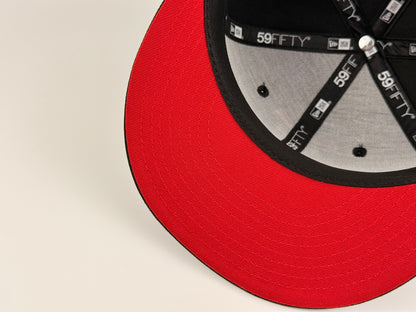 Toros De Tijuana LMB New Era Cap 59FIFTY Fitted Hat Black