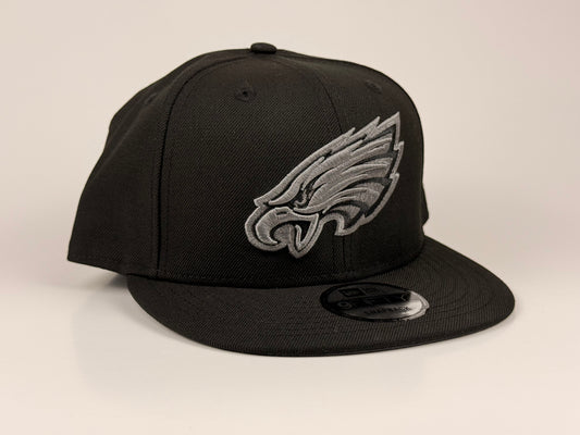 Philadelphia Eagles NFL New Era Cap 9FIFTY Snapback Hat Black