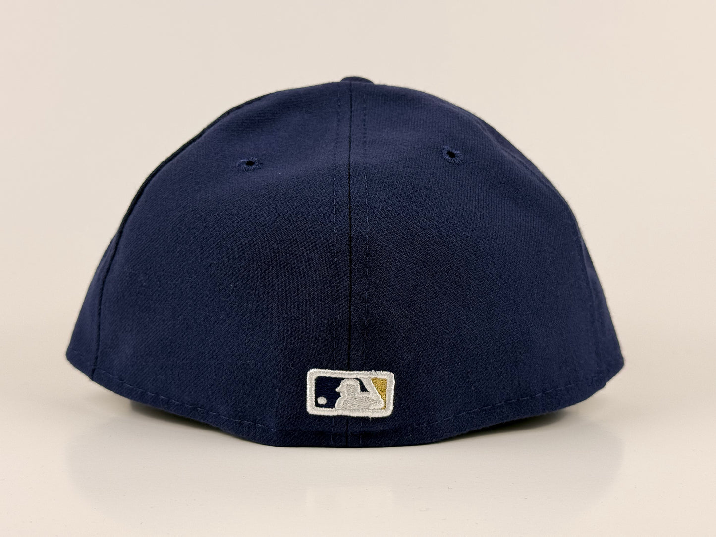 Milwaukee Brewers New Era Cap 59FIFTY Fitted Hat Navy Blue