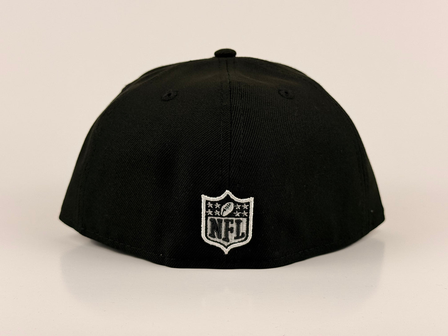 Los Vegas Raiders NFL New Era Cap 59FIFTY Fitted Hat Black