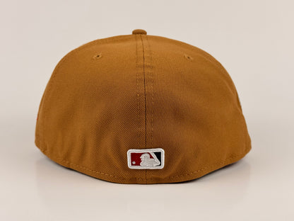 Anaheim Angels New Era Cap 59FIFTY Fitted Hat 50th Anniversary Side Patch